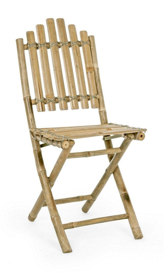 Set di 2 sedie da giardino pieghevole Joyce Naturale (2)