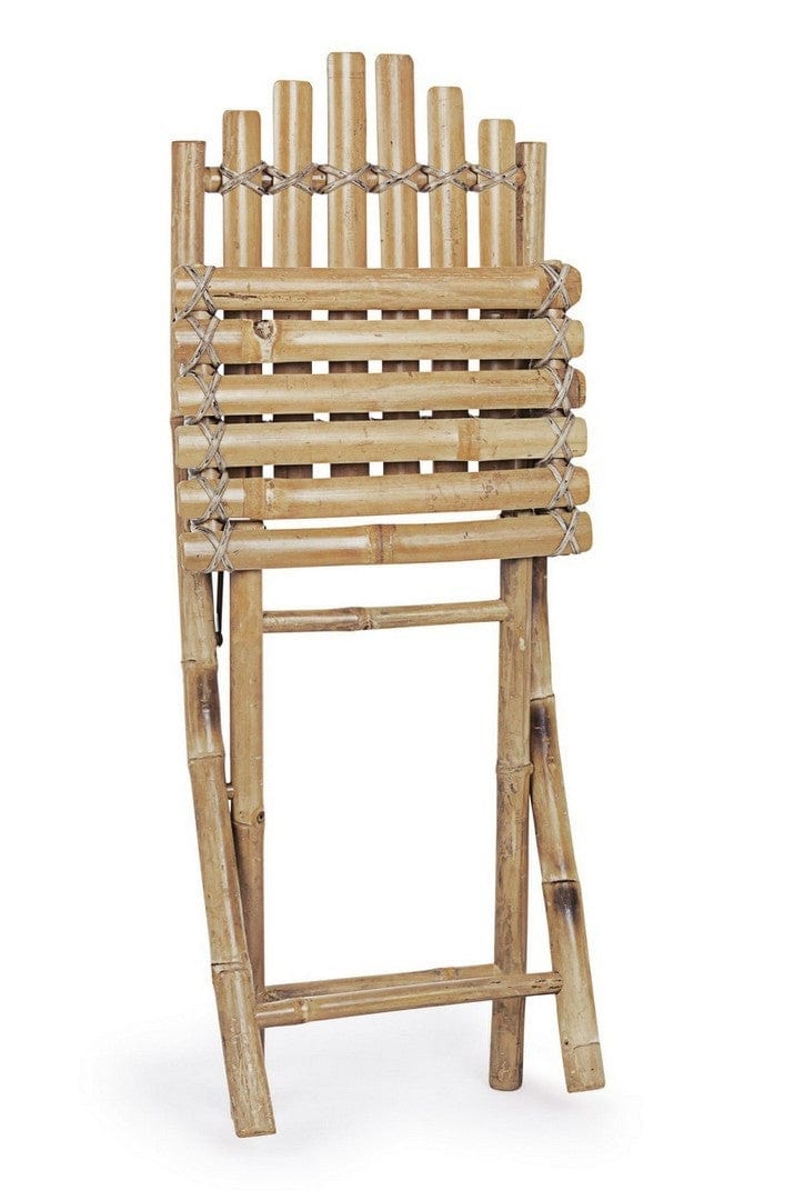 Set di 2 sedie da giardino pieghevole Joyce Naturale (3)