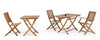 Set di 2 sedie da giardino pieghevole Mali I Naturale (2)
