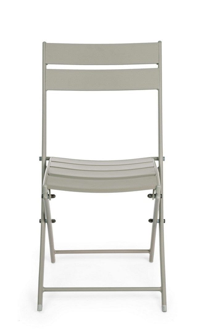 Set di 2 sedie da giardino pieghevole Mistral Cappuccino (2)