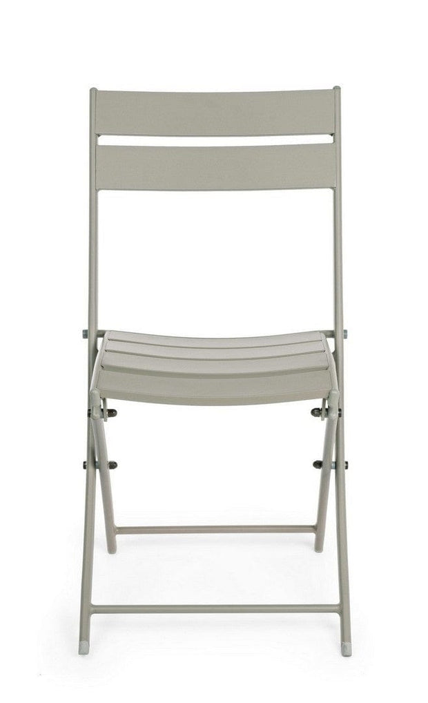 Set di 2 sedie da giardino pieghevole Mistral Cappuccino (2)