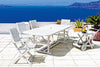 Set di 2 sedie da giardino pieghevole Octavia Bianco (2)