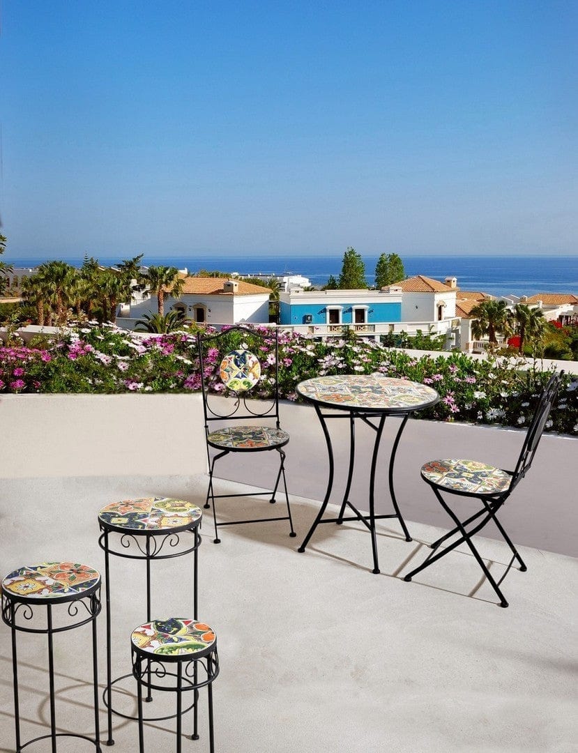 Set di 2 sedie da giardino pieghevole Paloma Multicolore (1)
