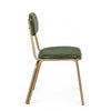 Set di 2 sedie da pranzo in ecopelle Addy Verde (3)