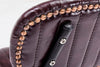 Set di 2 sedie da pranzo in ecopelle Debbie Bordeaux (5)