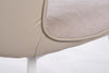 Set di 2 sedie da pranzo in ecopelle e tessuto Angelica Beige (5)