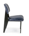 Set di 2 sedie da pranzo in ecopelle Nelly A Blu (5)