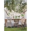Set di 2 sedie da pranzo in rattan Edelina W Naturale (1)