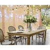 Set di 2 sedie da pranzo in rattan Edelina W Naturale (4)