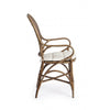 Set di 2 sedie da pranzo in rattan Edelina W Oro (5)