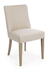 Set di 2 sedie da pranzo in tessuto Beatriz Beige (2)