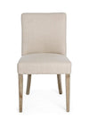 Set di 2 sedie da pranzo in tessuto Beatriz Beige (3)