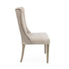 Set di 2 sedie da pranzo in tessuto Columbia Beige (4)