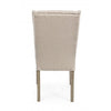 Set di 2 sedie da pranzo in tessuto Columbia Beige (5)