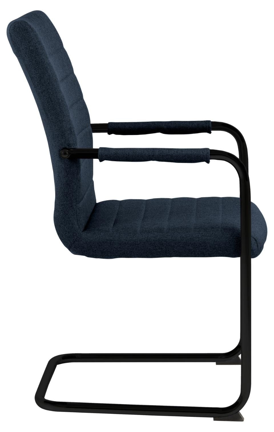 Set di 2 sedie da pranzo in tessuto Gundrun Plus Blu (2)