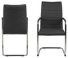 Set di 2 sedie da pranzo in tessuto Gundrun Plus Grigio (3)