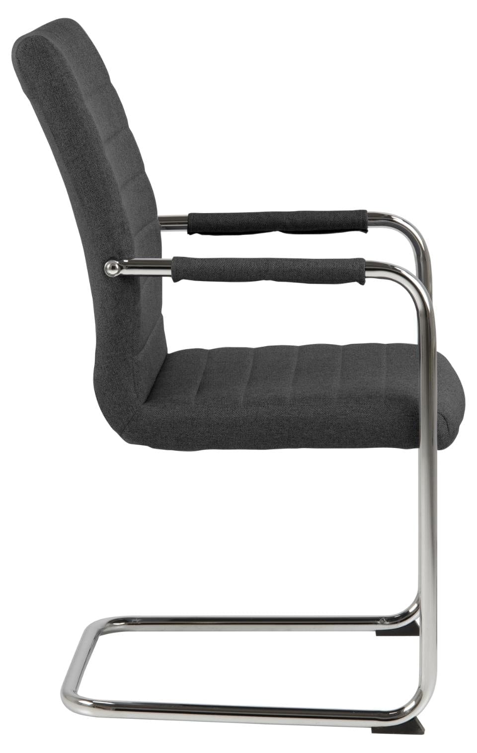 Set di 2 sedie da pranzo in tessuto Gundrun Plus Grigio (4)
