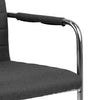 Set di 2 sedie da pranzo in tessuto Gundrun Plus Grigio (6)