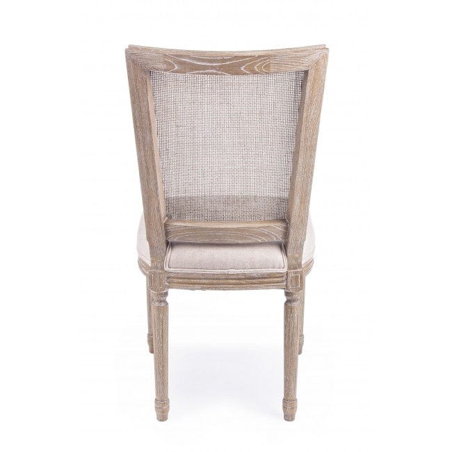 Set di 2 sedie da pranzo in tessuto Liliane Beige (3)