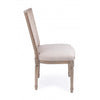 Set di 2 sedie da pranzo in tessuto Liliane Beige (4)