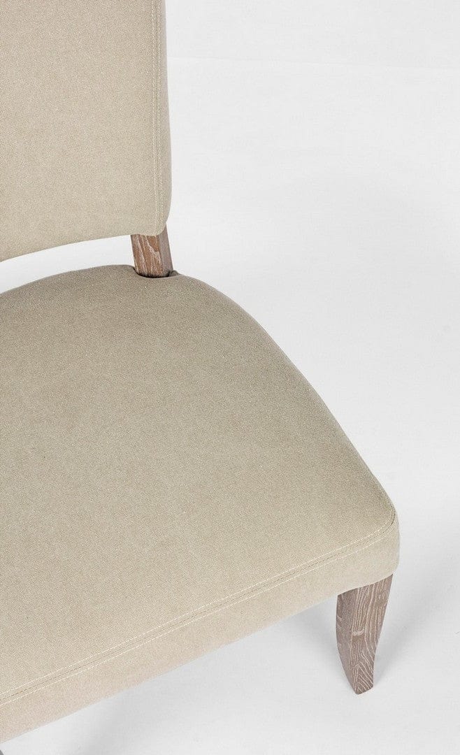 Set di 2 sedie da pranzo in tessuto Maratriz Beige (7)