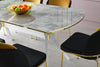 Set di 2 sedie da pranzo in velluto Dore 102 Nero (3)