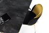 Set di 2 sedie da pranzo in velluto Dore 102 Nero (4)