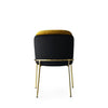Set di 2 sedie da pranzo in velluto Dore 102 Nero (6)