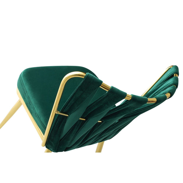 Set di 2 sedie da pranzo in velluto Kusa 141 Verde (6)