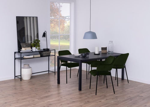 Set di 2 sedie da pranzo in velluto Limana Verde (1)