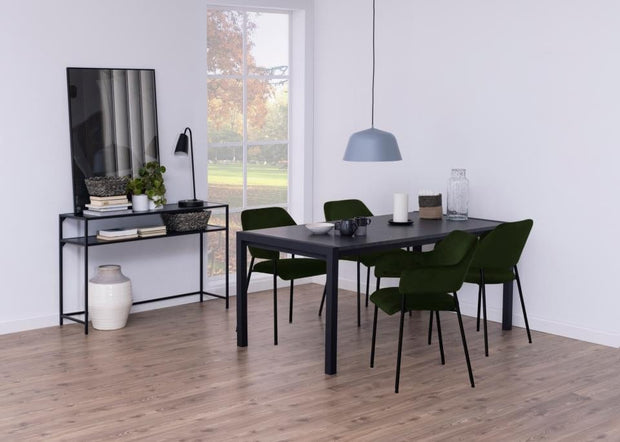 Set di 2 sedie da pranzo in velluto Limana Verde (1)