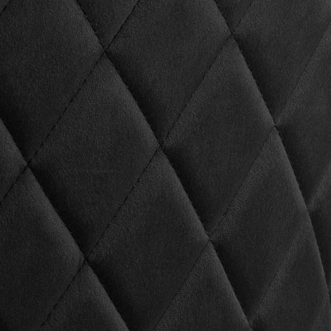 Set di 2 sedie da pranzo in velluto Louise Nero (7)