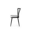 Set di 2 sedie da pranzo in velluto Yildiz 186 Grigio (5)