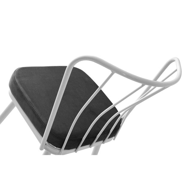 Set di 2 sedie da pranzo in velluto Yildiz 229 Grigio (5)