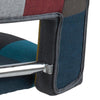 Set di 2 sgabelli da bar in tessuto Sylvia Patchwork Multicolore (6)
