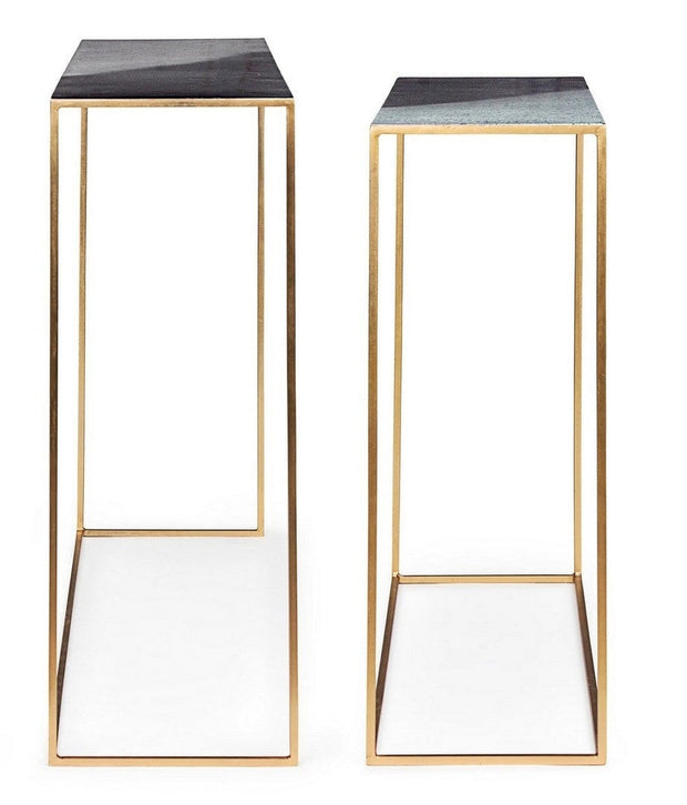 Set di 2 Tavoli Consolle Desur Multicolore (5)