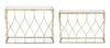 Set di 2 Tavoli Consolle Elenor Bianco (3)