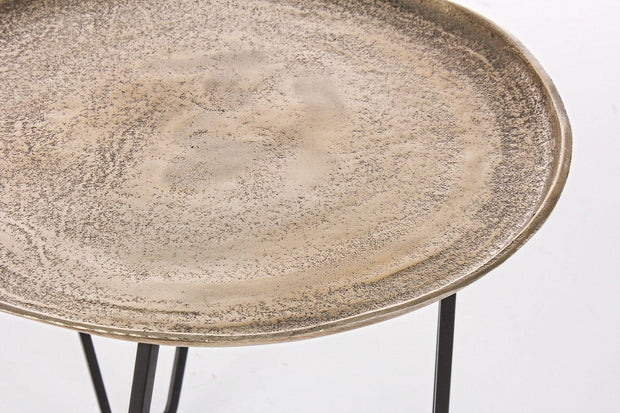 Set di 2 tavolini da caffè Amira I Round Oro (2)