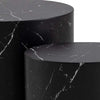 Set di 2 tavolini da caffè Mice Nero (4)