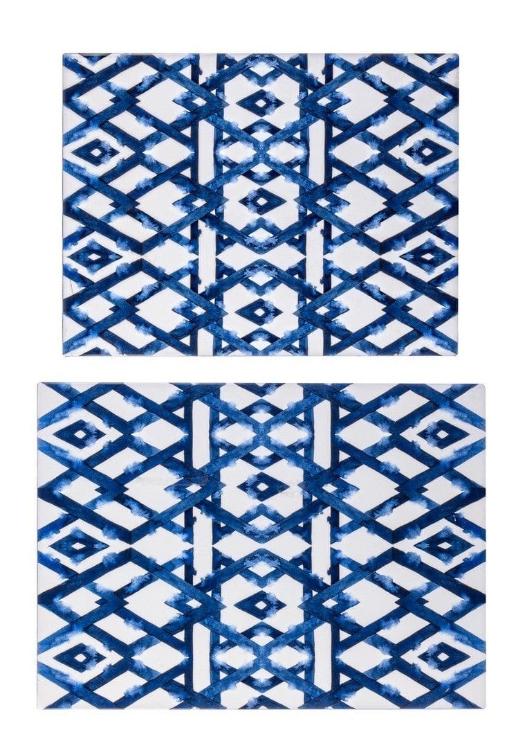 Set di 2 tavolini da caffè Neapolis A Blu (4)