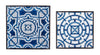 Set di 2 tavolini da caffè Neapolis Blu (3)