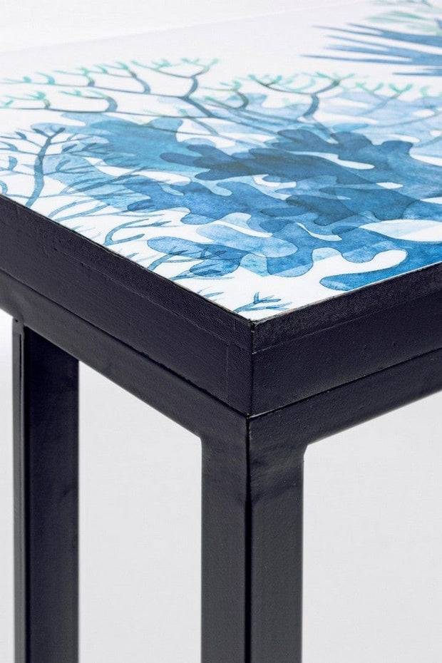 Set di 2 tavolini da caffè Reef A Multicolore (5)