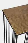 Set di 2 tavolini Elvin Alto Oro (5)