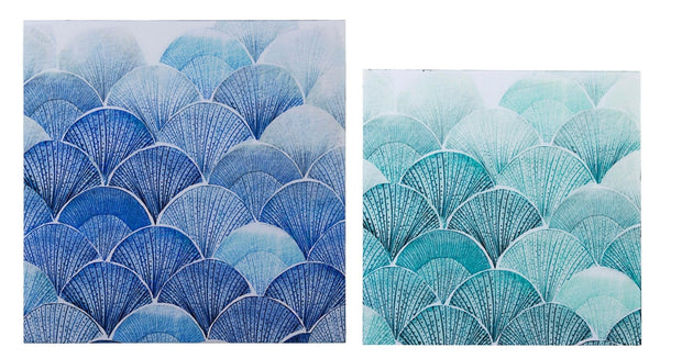 Set di 2 tavolini Reef Multicolore (5)