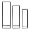 Set di 3 tavolini Amira Oro (2)