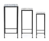 Set di 3 tavolini Erice Square Multicolore (1)