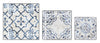 Set di 3 tavolini Erice Square Multicolore (2)