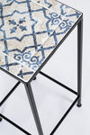 Set di 3 tavolini Erice Square Multicolore (3)