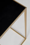 Set di 3 tavolini Nucleos Square Oro (3)
