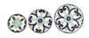 Set di 3 tavolini Positano Round Multicolore (1)